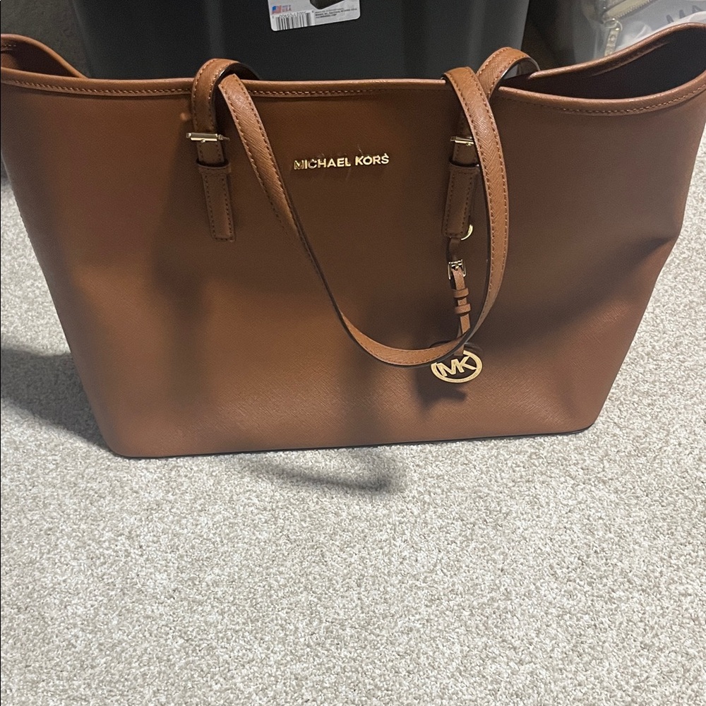 Michael Kors Tan Tote Bag